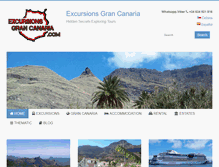 Tablet Screenshot of excursionsgrancanaria.com